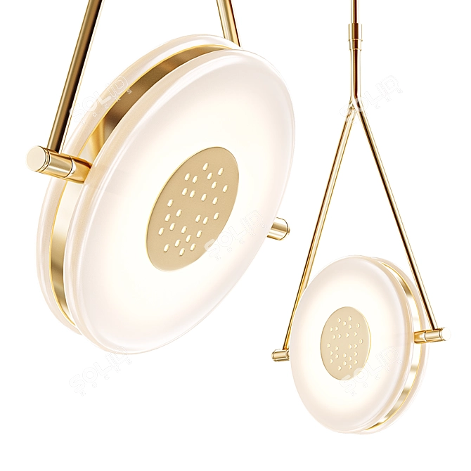 Elegant Beth Design Lamps 3D model image 3