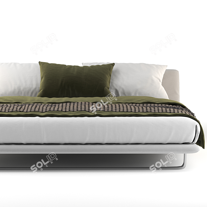 Siena Bed by B&B Italia 3D model image 2
