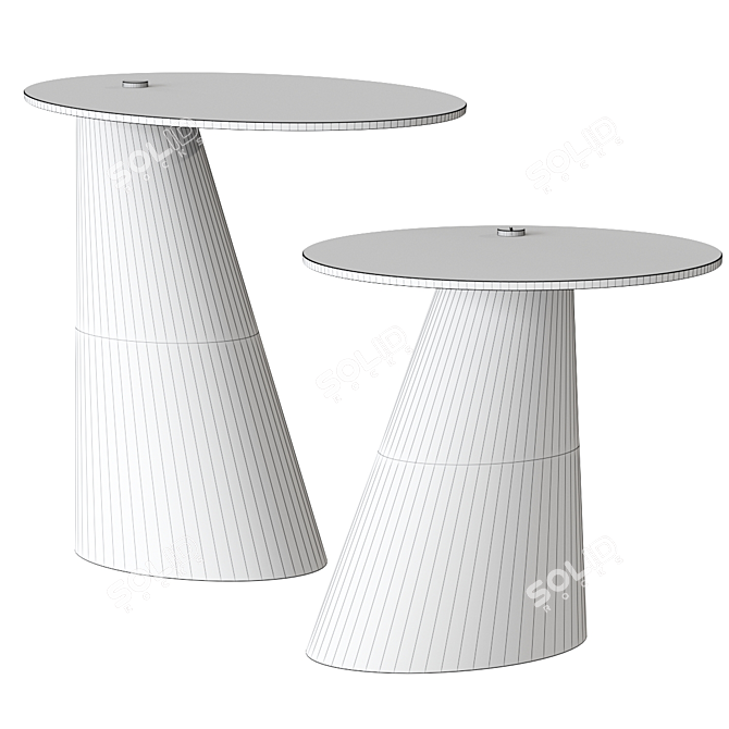 Satellite Contemporary Table Design 3D model image 3