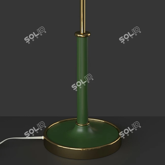 Elegant Josef Frank Table Lamp 3D model image 2
