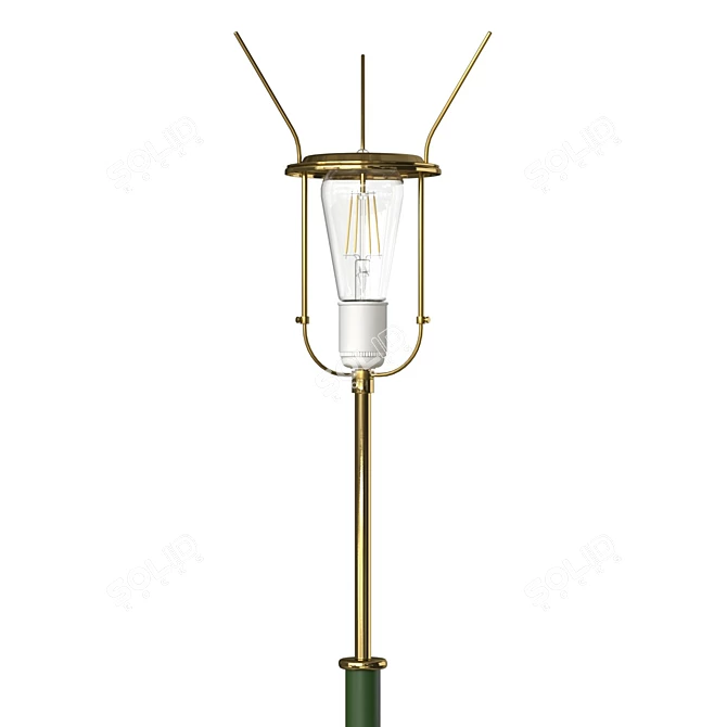 Elegant Josef Frank Table Lamp 3D model image 6