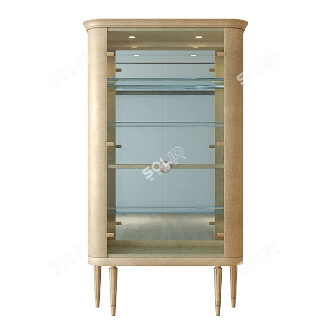 Caracole Classic Reflections Cabinet 3D model image 2