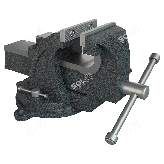 Locksmith Clamp Vise 3D model image 2