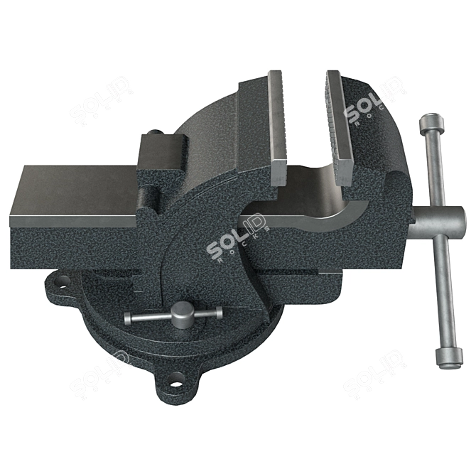 Locksmith Clamp Vise 3D model image 3