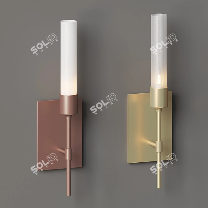 Immersive Elegance: Vela Wall Sconce 3D model image 2