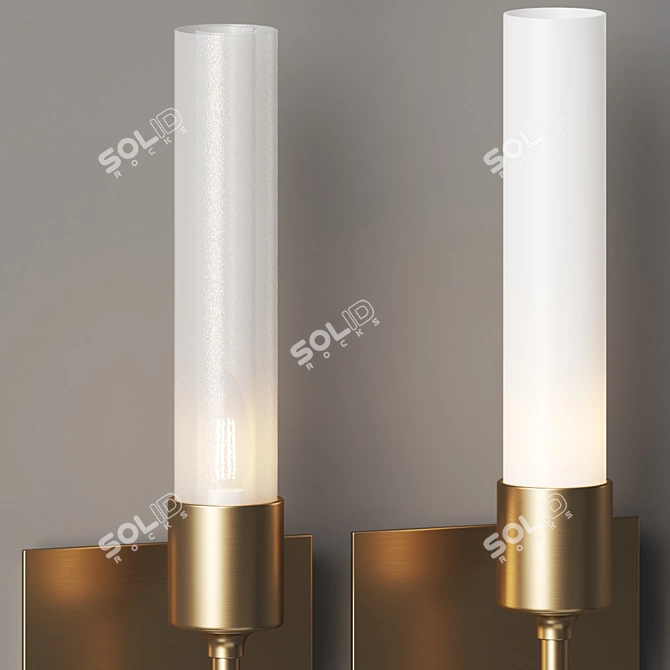 Immersive Elegance: Vela Wall Sconce 3D model image 3