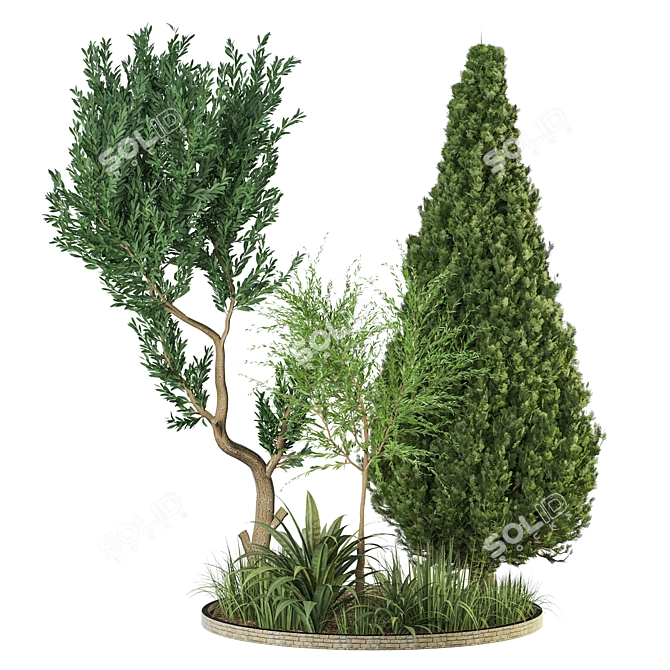 Outdoor Plant Vol 40: Stunning 3D Max Model 3D model image 1