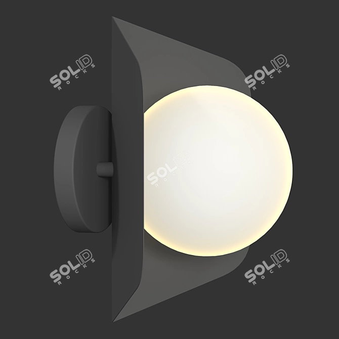 Delicate Macaroon Pendant Light 3D model image 4