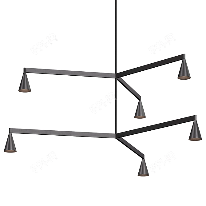 Hollands Pendant Light by Corner Design 3D model image 3