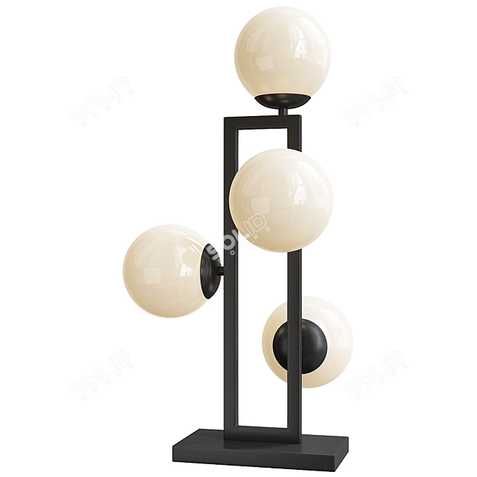 Elegant Eichholtz Pascal Table Lamp 3D model image 1