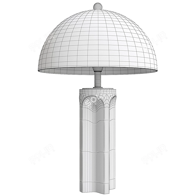Elegant Eichholtz Absolute Table Lamp 3D model image 2