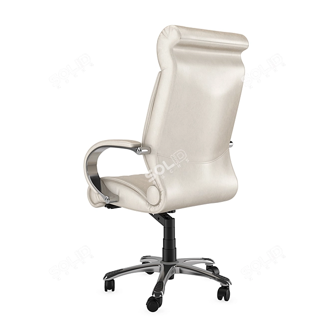 Executive Ergonomic Chair 3D model image 2