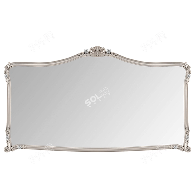 Romano Home Olivia Large Mirror 3D model image 2