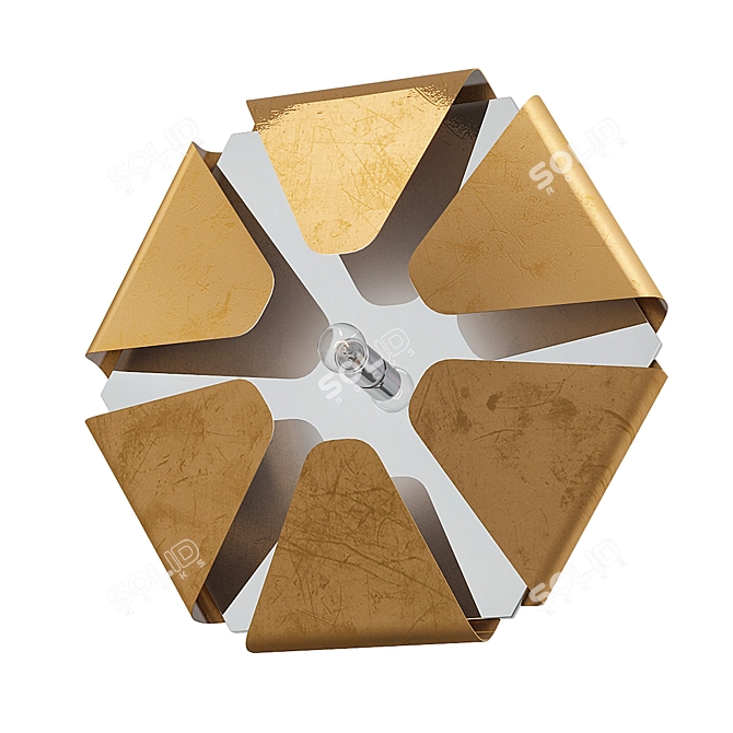 Contemporary Ceiling Lamp Aline 3D model image 1