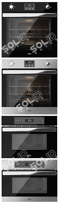 Belling Oven & Microwave: Stylish, Efficient Appliances 3D model image 3