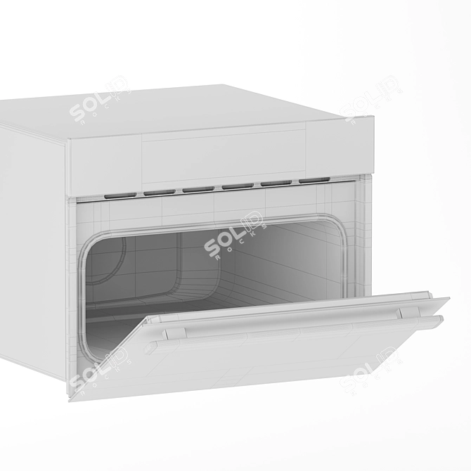 Belling Oven & Microwave: Stylish, Efficient Appliances 3D model image 5