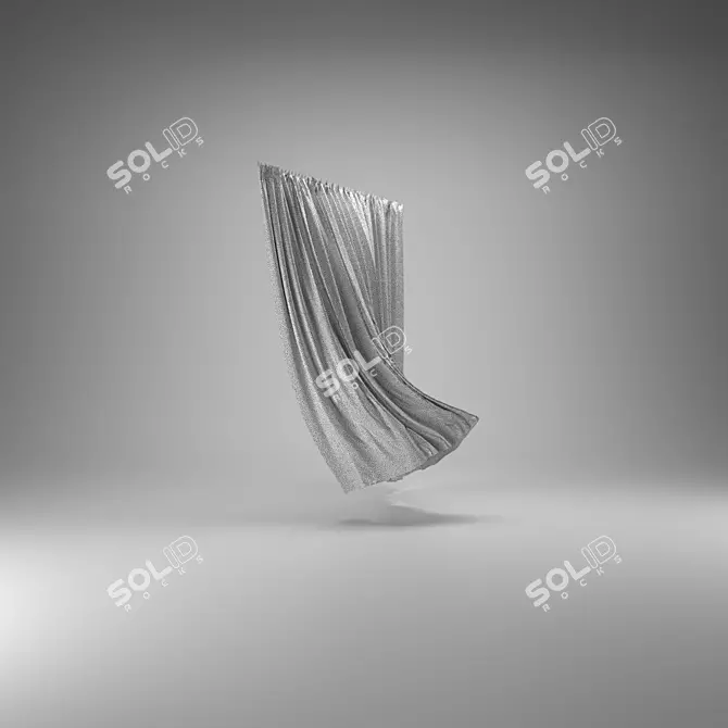 Ready-made Render Curtain | Texture | 131784 Polygons 3D model image 3