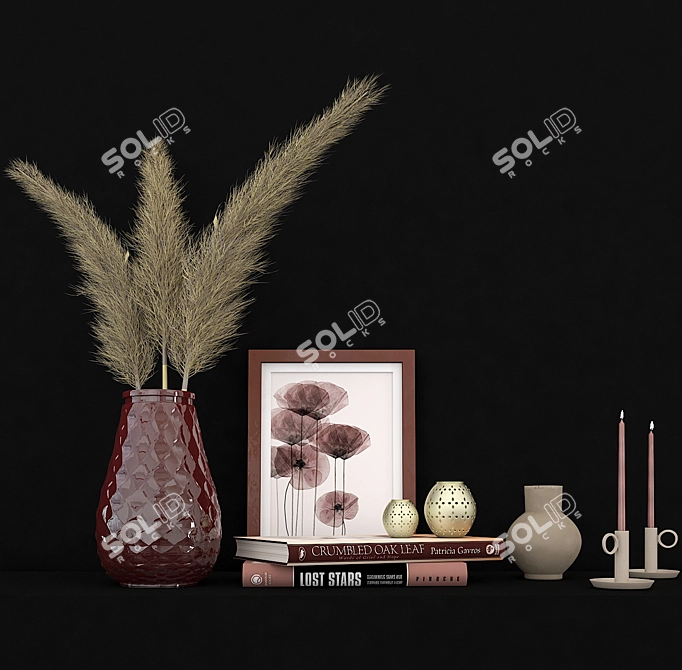 Elegant Decor Collection - 3dsmax & OBJ 3D model image 1