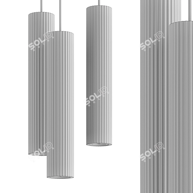 PROLIX Hanging LED Lamp 3D model image 2