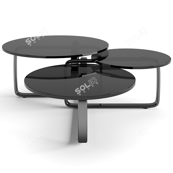 Fendi Casa Columbus Coffee Tables Set 3D model image 2
