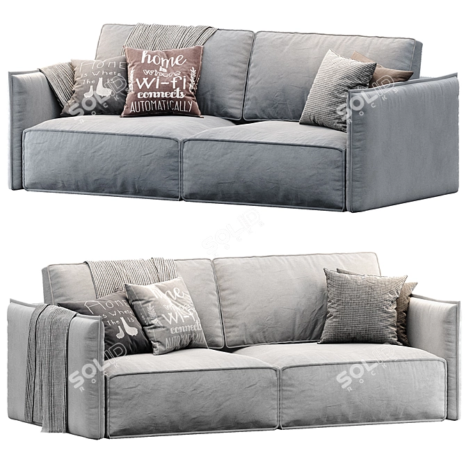 Title: Olyen Sofa: Stylish and Functional 3D model image 1