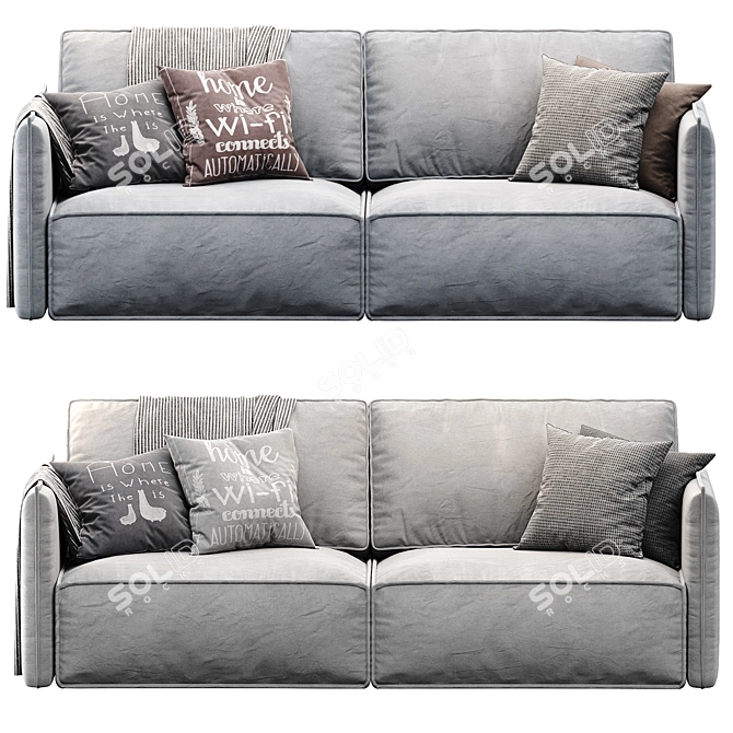 Title: Olyen Sofa: Stylish and Functional 3D model image 2