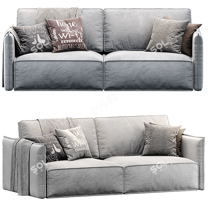 Title: Olyen Sofa: Stylish and Functional 3D model image 3