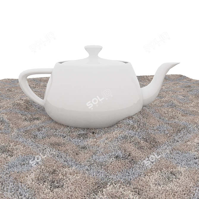 Versatile 3D Rugs Set 3D model image 6