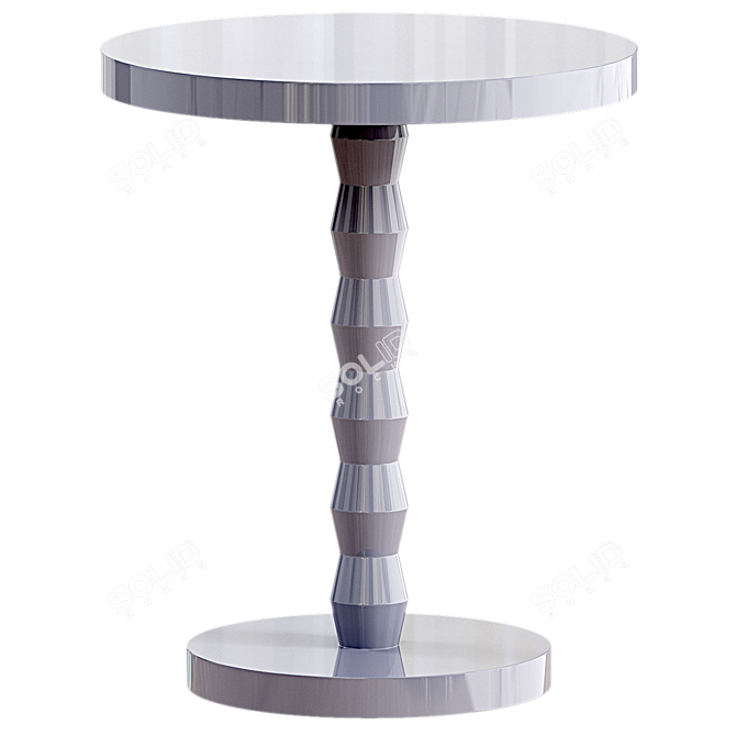  Minimalist Round Table: Lebooa 3D model image 2