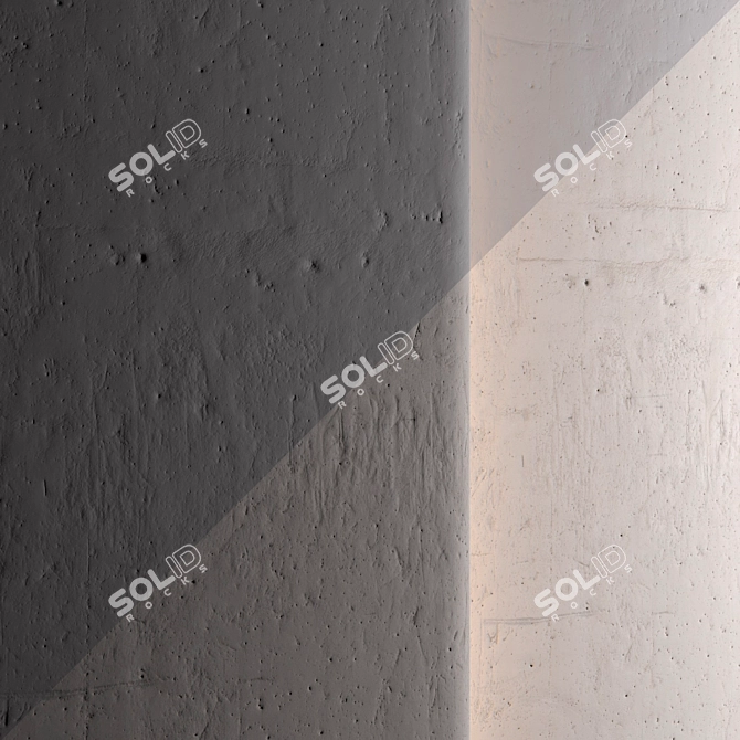 Classic Plaster Texture 3D model image 3