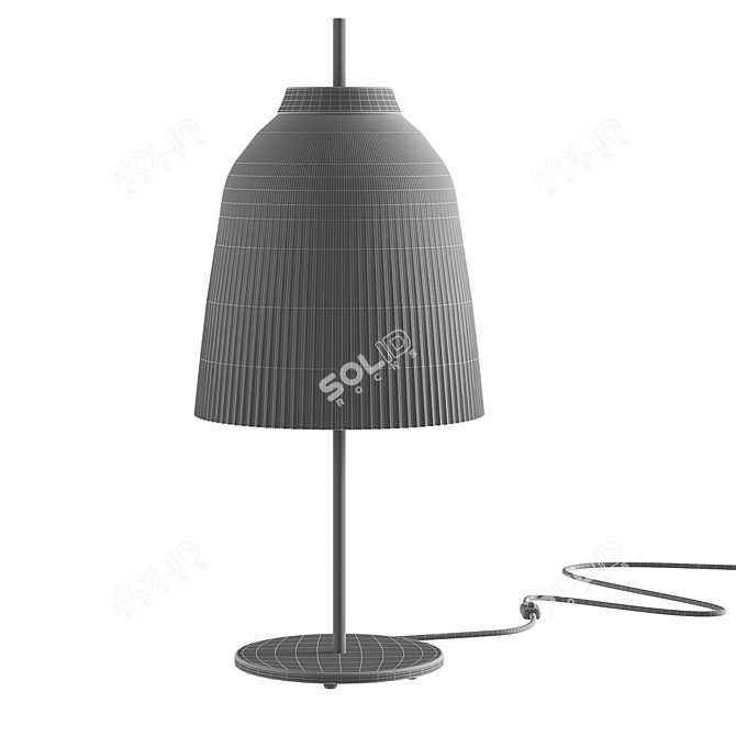 Campa Table Lamp: Stylish Illumination for Any Space 3D model image 4