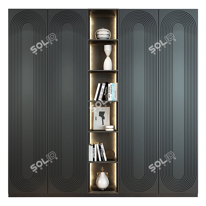 Zen Collection - Stylish Furniture Composition 3D model image 1