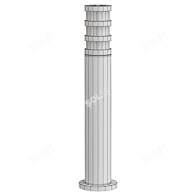 Modern Outdoor Landscape Lamp 3D model image 2