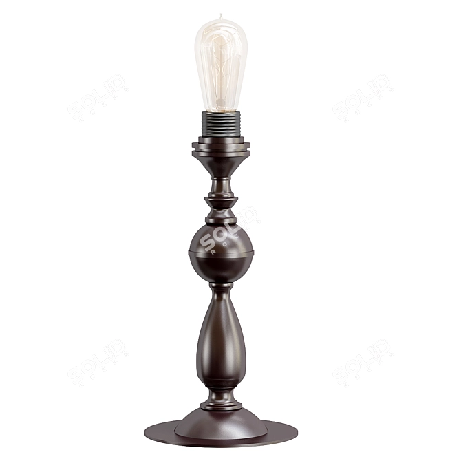 Elegant V1793 Table Lamp 3D model image 1