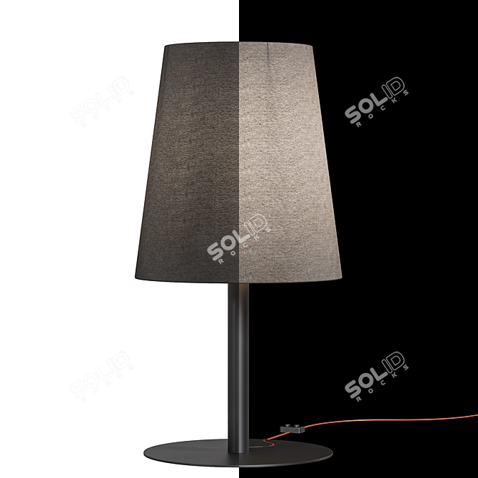 Modern Elegance: Vesoi Lumone Floor Lamp 3D model image 3