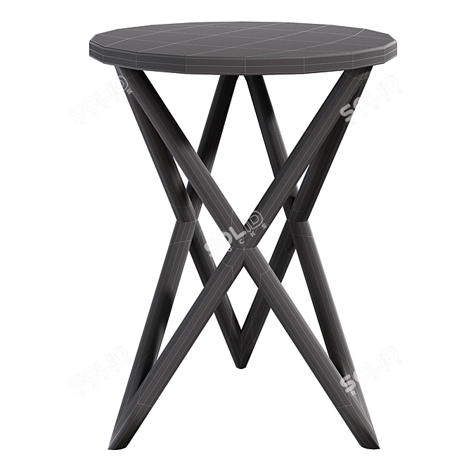 Elegant Wood Coffee Table: Godji by Corner Design 3D model image 6