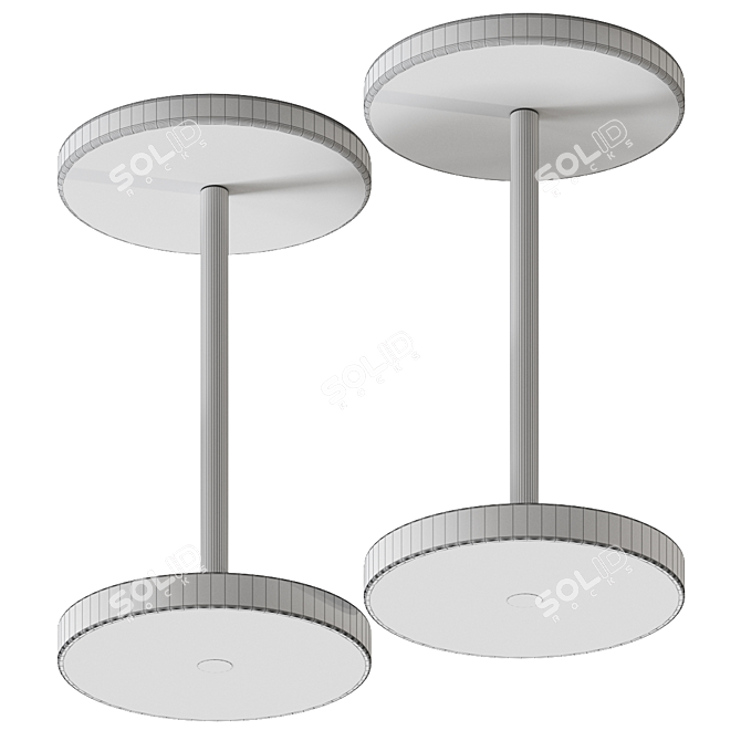 Sunshine Glow Ceiling Light 3D model image 2