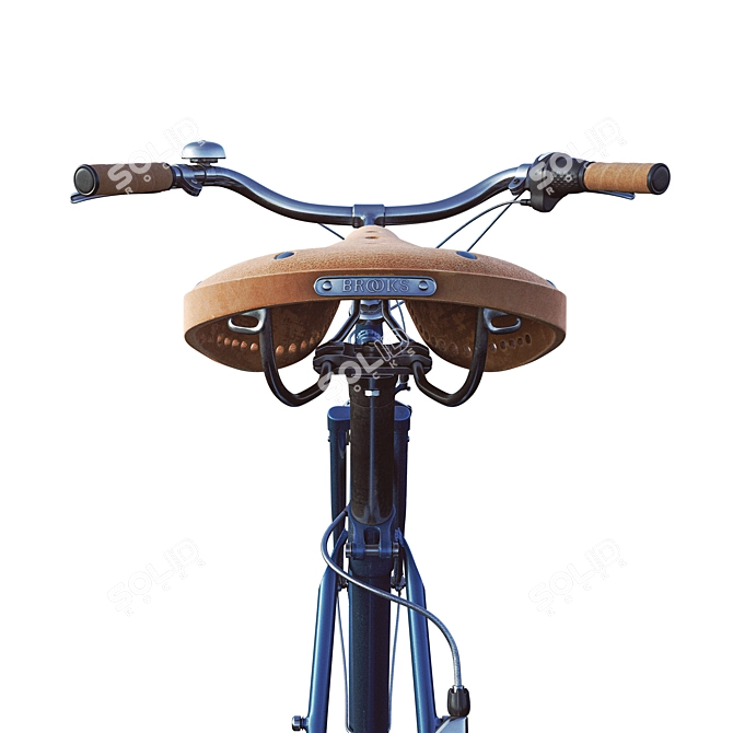 Vintage Style Caferacer Bike by Creme 3D model image 4