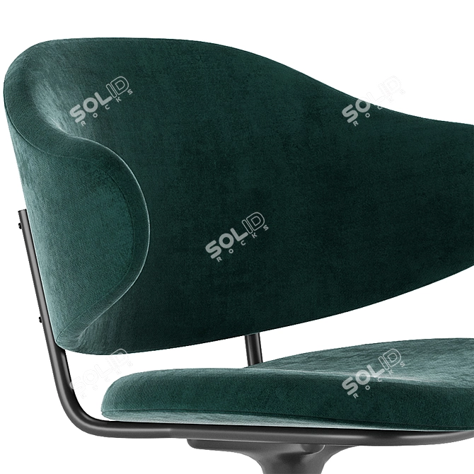 Modern Calligaris HOLLY Chair: Stylish and Comfortable 3D model image 3