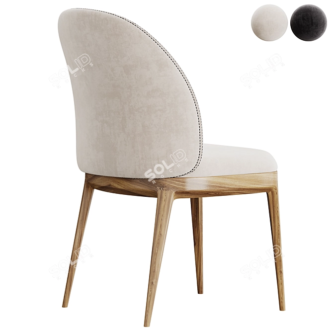 Manda Chair: Modern Design by Patrick Jouin 3D model image 3