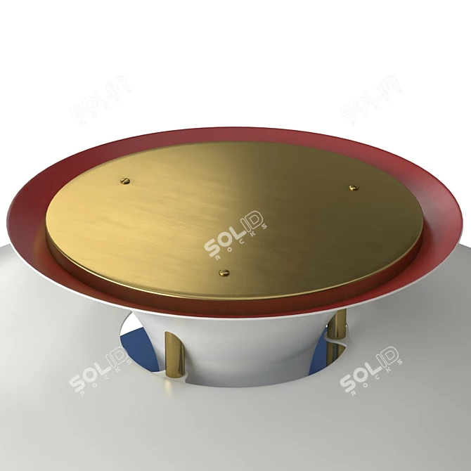 Elegant PH 5 Table Lamp 3D model image 3