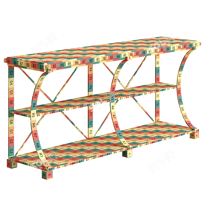 Wexford Sofa Table: Elegant & Versatile Furniture 3D model image 2