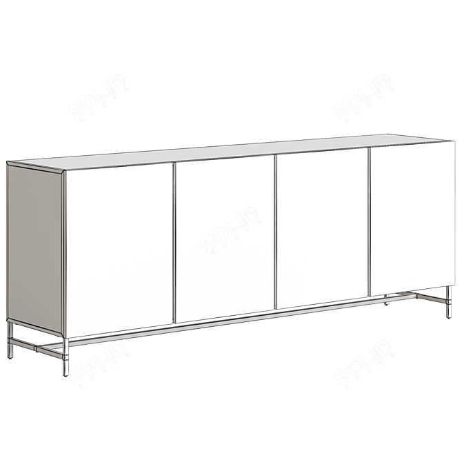 Modern Stormy Sideboard: Stylish Storage Solution 3D model image 3