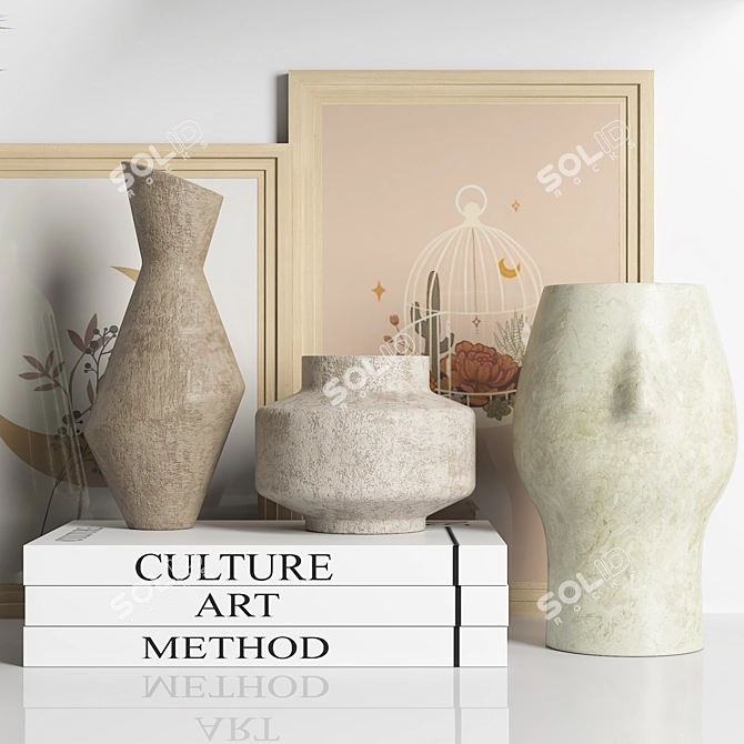 Modern Decorative Set - 2015 Version 3D model image 4