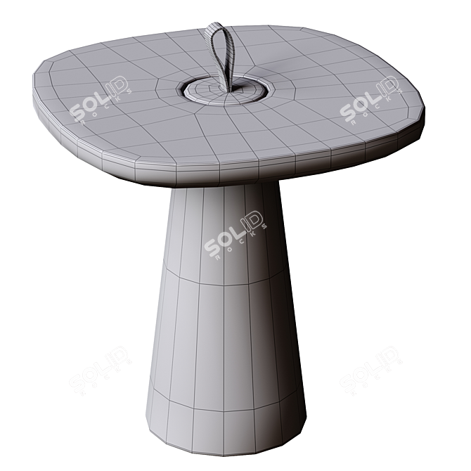 MIGO Table: Modern Elegance in Poly Geometry 3D model image 6