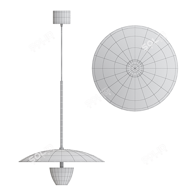 Reflect LED Pendant Lamp 3D model image 3