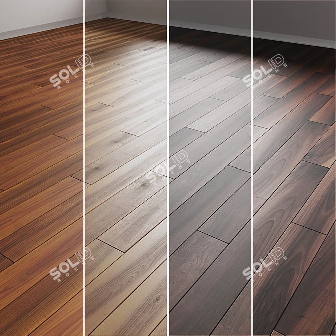 Woodco SIGNATURE Wood Floor Set 3D model image 1