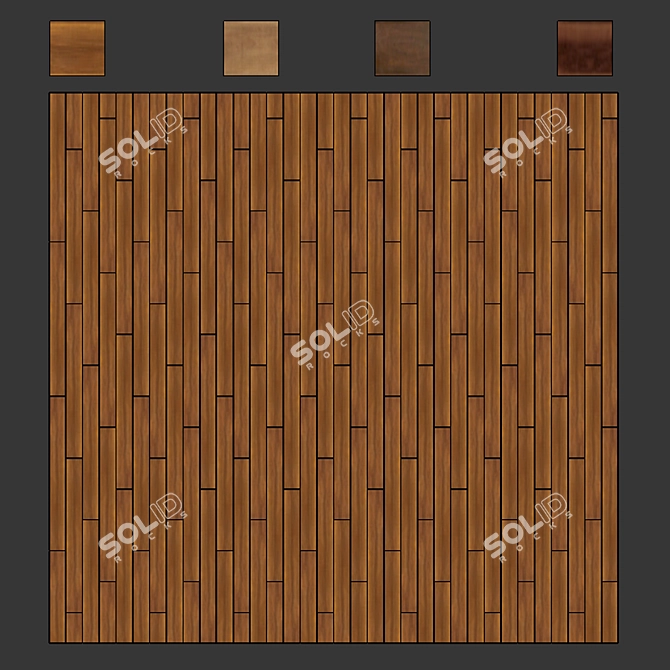 Woodco SIGNATURE Wood Floor Set 3D model image 6