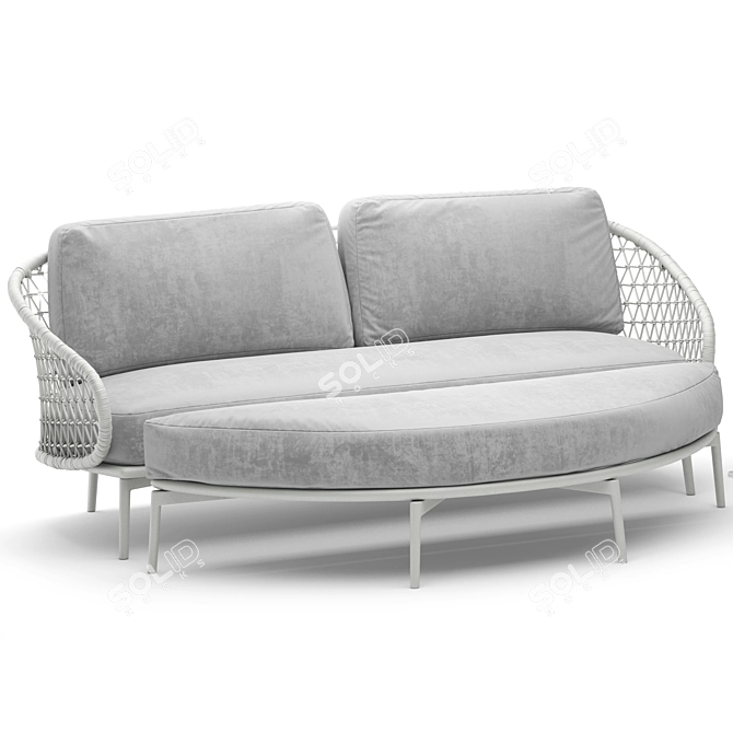 Outdoor DreamSeat Cuddle Sofa 3D model image 2