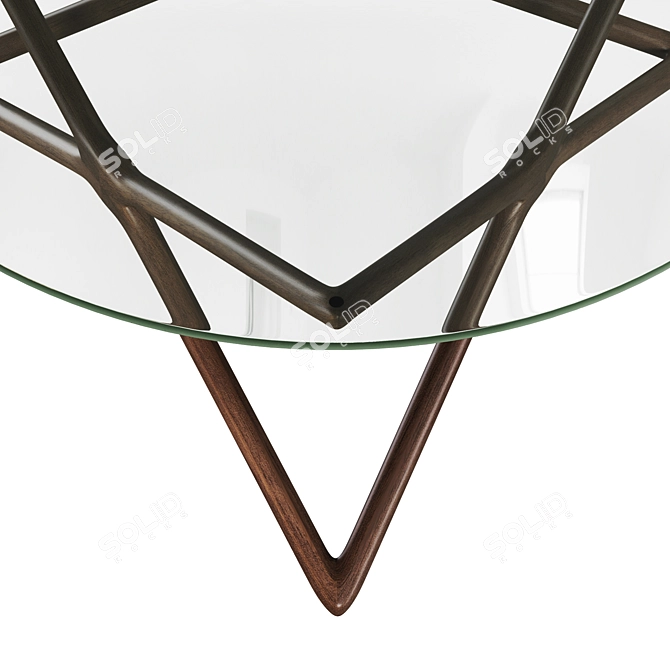 Modern Solid Coffee Table by Corner Design 3D model image 5